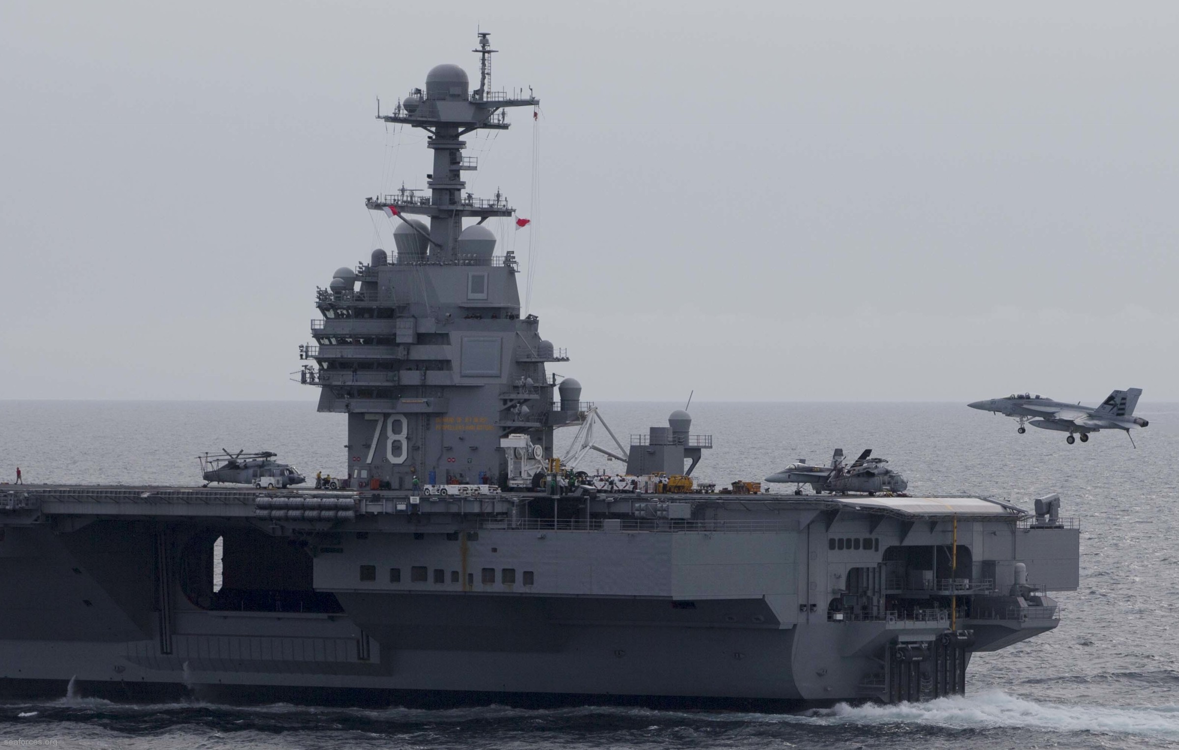 cvn-78 uss gerald r. ford aircraft carrier us navy 69