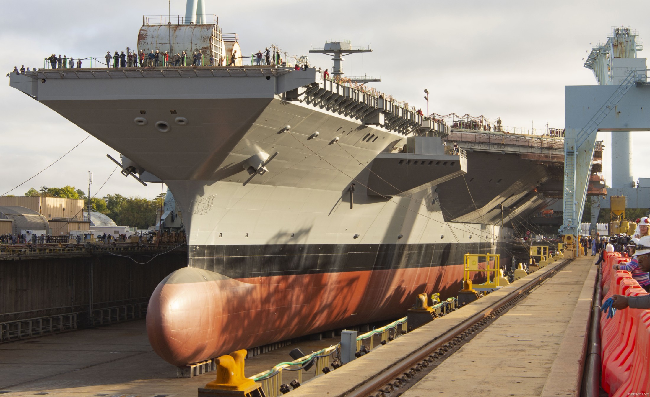 cvn-79 uss john f. kennedy ford class aircraft carrier us navy huntington ingalls newport news shipbuilding 16