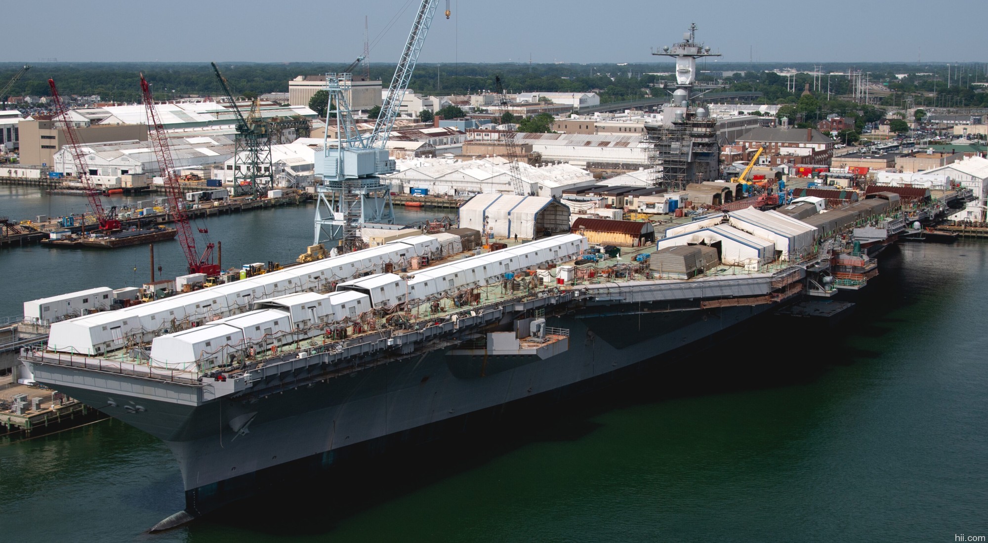 cvn-79 uss pcu john f. kennedy aircraft carrier outfitting newport news huntington ingalls 30