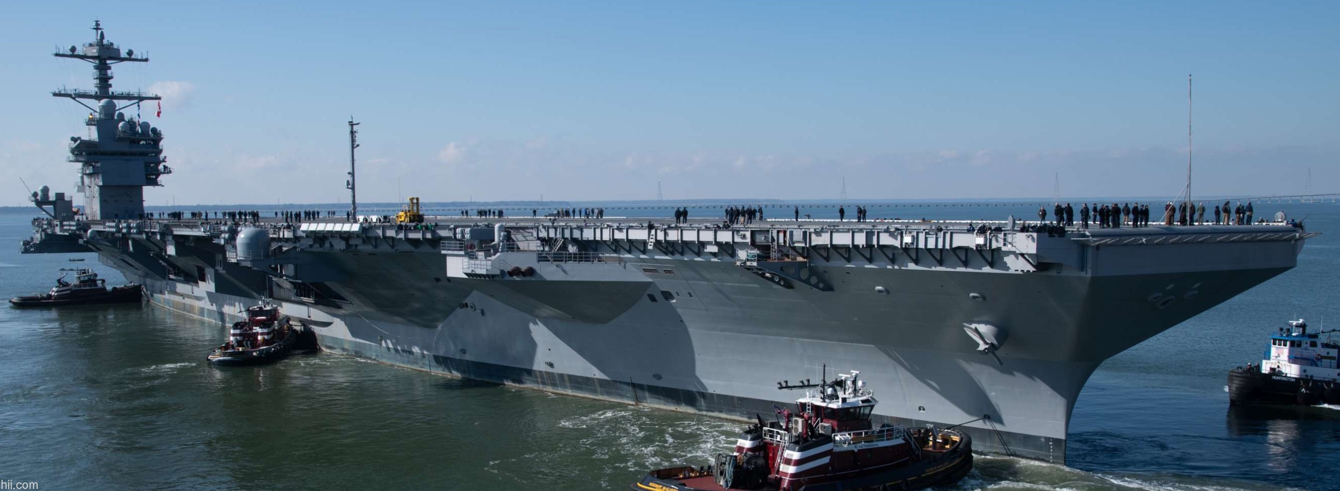 cvn-79 uss pcu john f. kennedy aircraft carrier trials hii newport news 2026 33