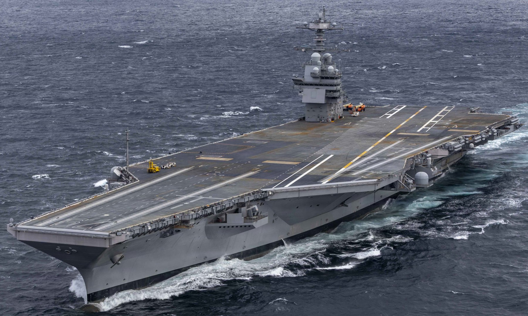 uss john f. kennedy cvn-79 pcu ford class aircraft carrier builder's sea trials 2026 41