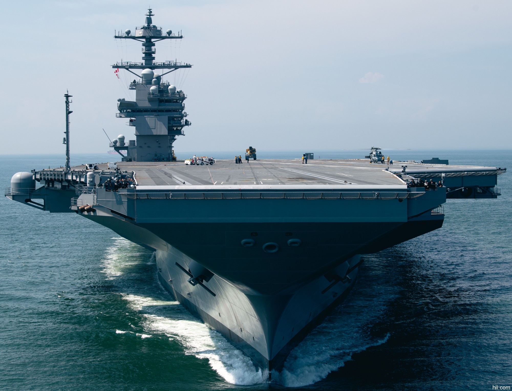 uss john f. kennedy cvn-79 ford class aircraft carrier acceptance trials 43