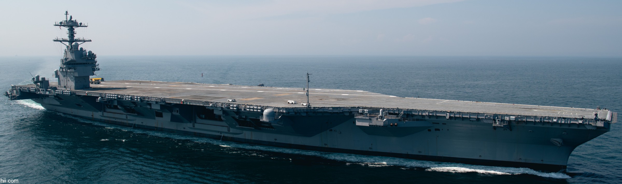 uss john f. kennedy cvn-79 ford class aircraft carrier acceptance trials us navy hii newport news 2026 45