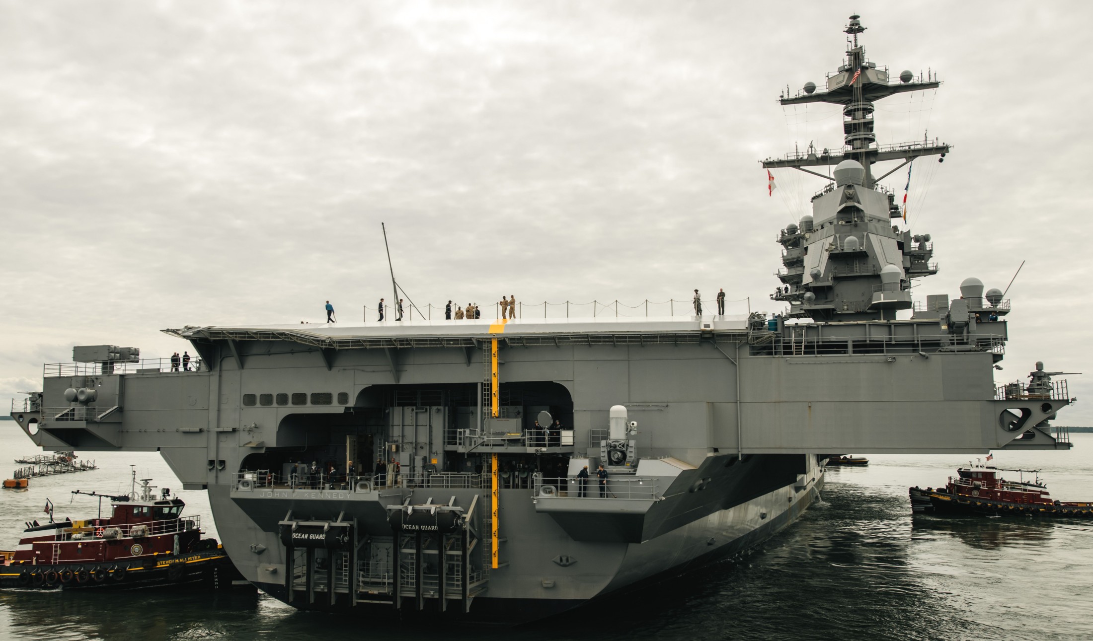 uss john f. kennedy cvn-79 ford class aircraft carrier preliminary acceptance us navy 2026 52