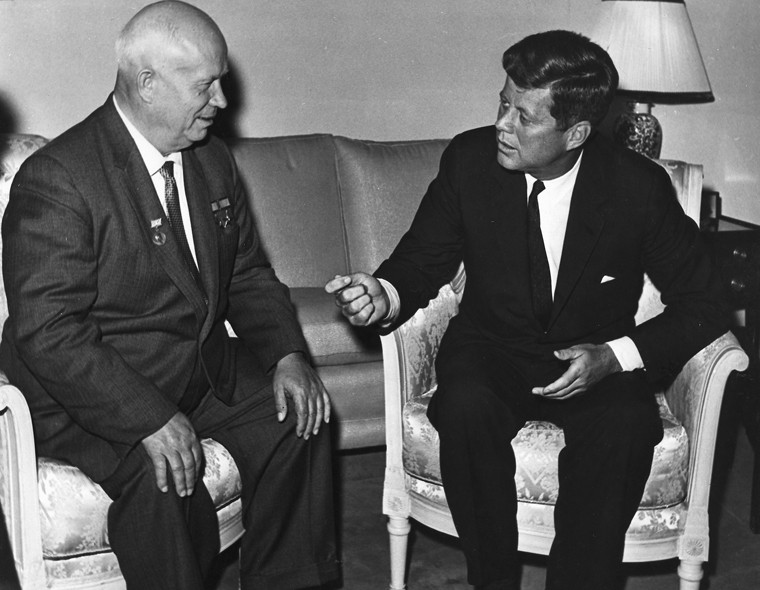 john f. kennedy 13 nikita khrushchev soviet