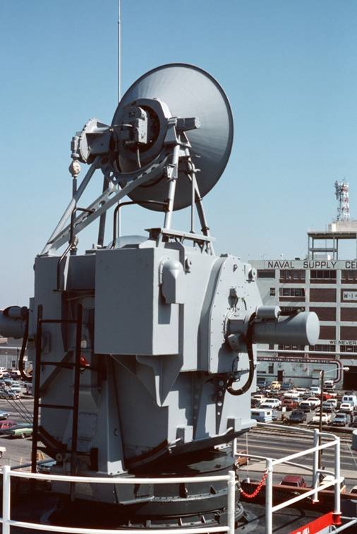 Mk-68 gunfire control radar Charles F. Adams class DDG