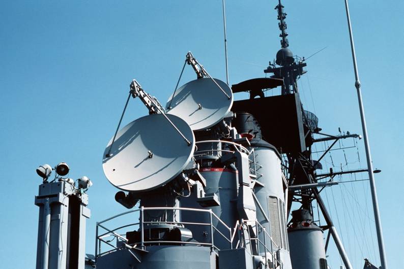 SPG-51 missile fire control radar Charles F. Adams class DDG