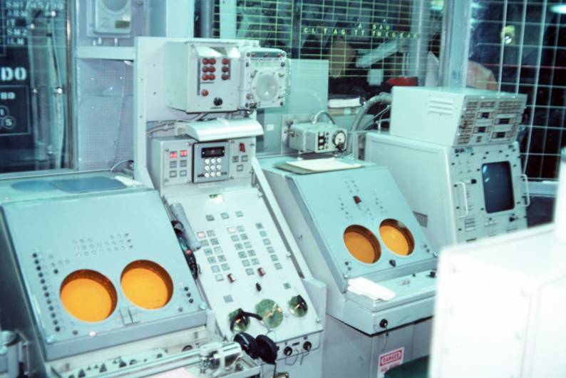 combat information center CIC - Charles F. Adams class guided missile destroyer