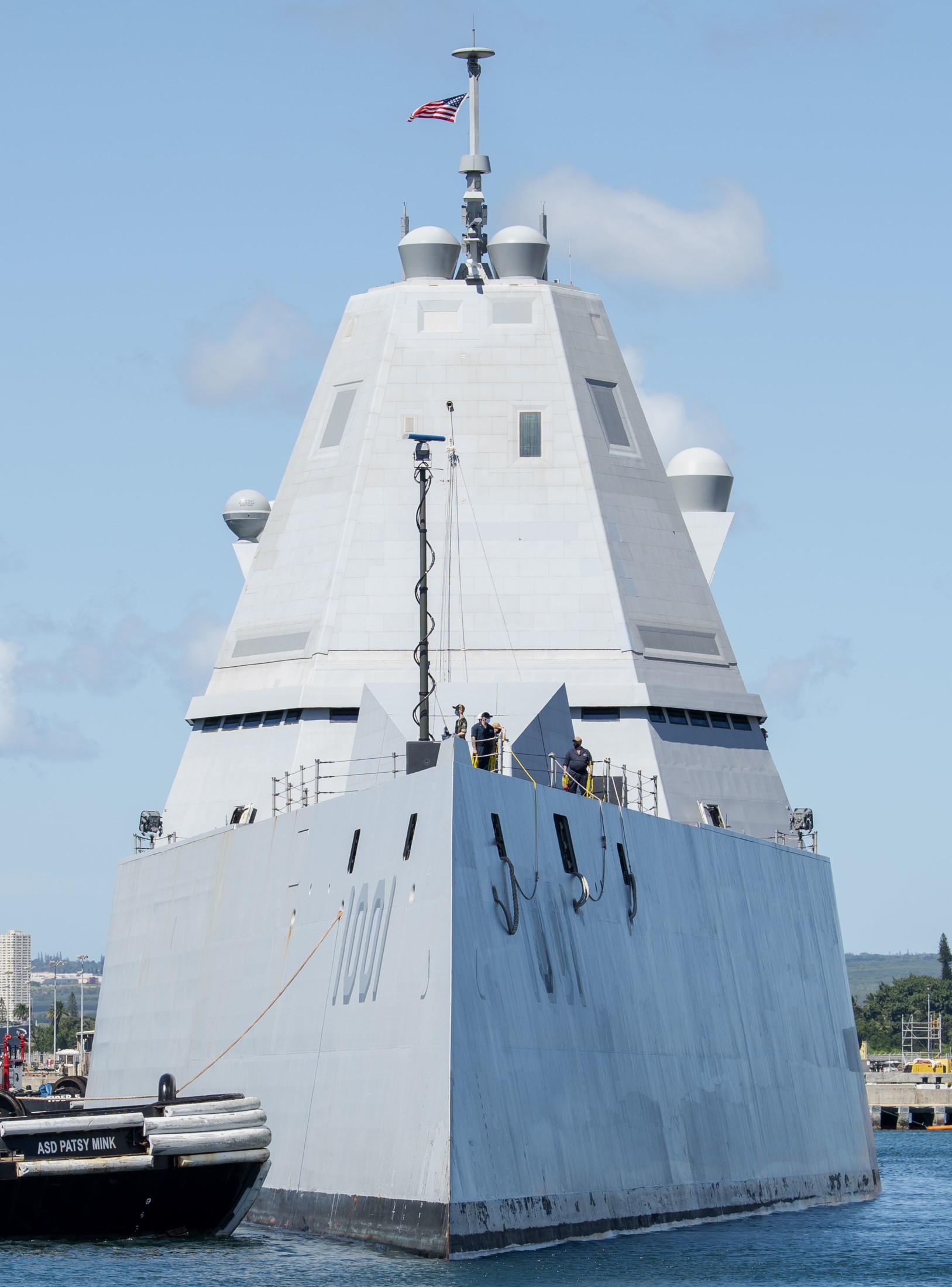 ddg-1001 uss michael monsoor zumwalt class guided missile destroyer us navy pearl harbor hawaii 28
