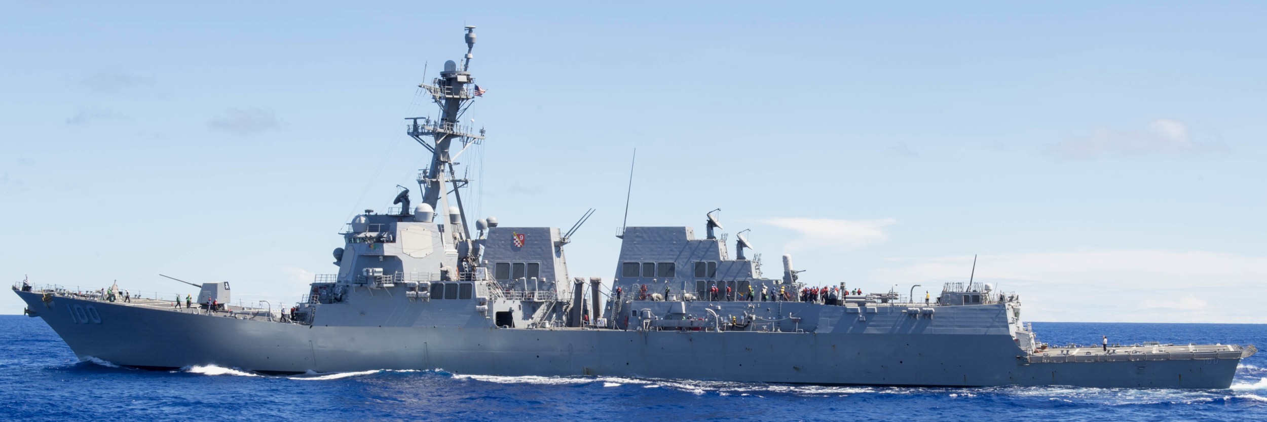 ddg-100 uss kidd arleigh burke class guided missile destroyer aegis us navy 36