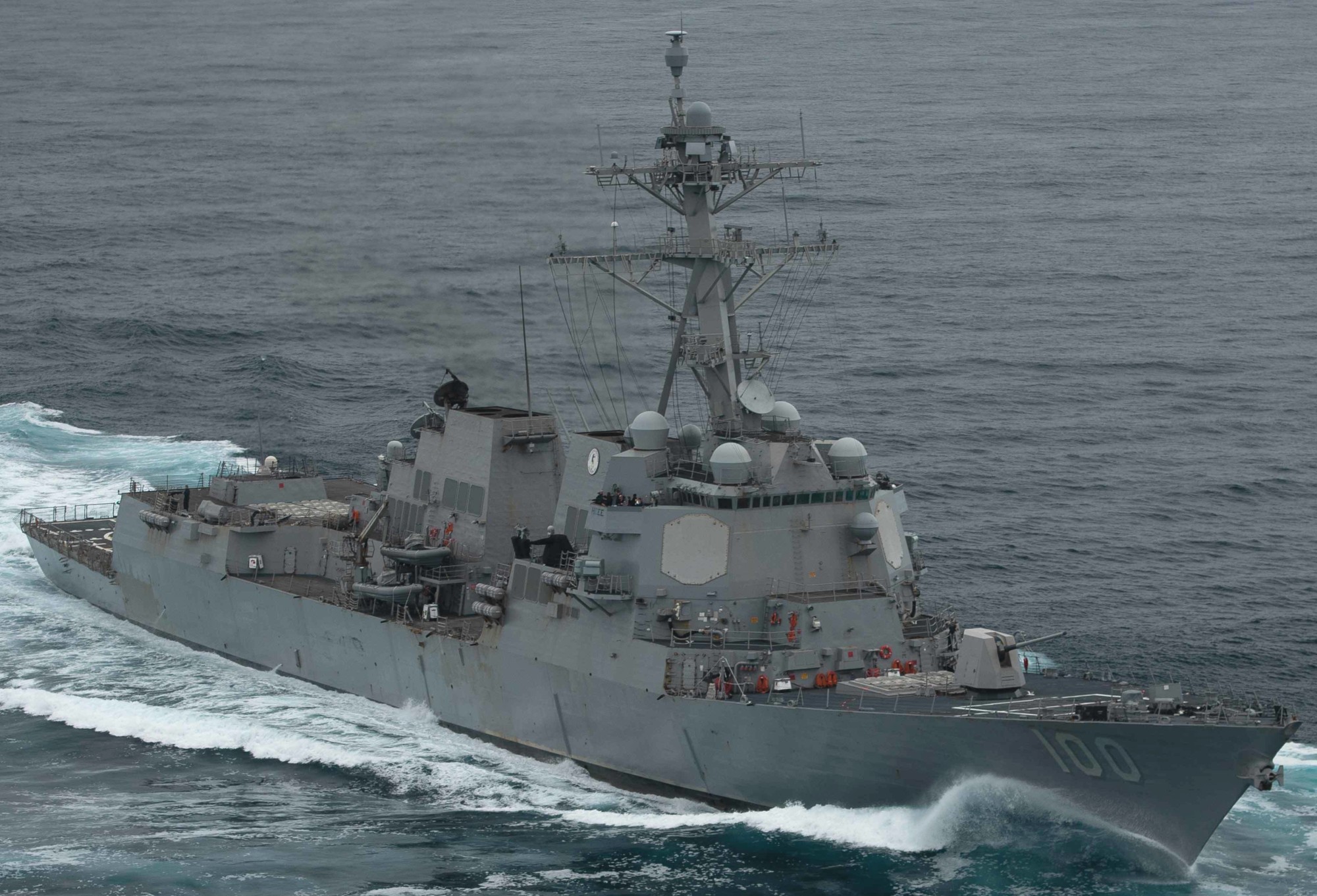 ddg-100 uss kidd arleigh burke class guided missile destroyer aegis us navy 45