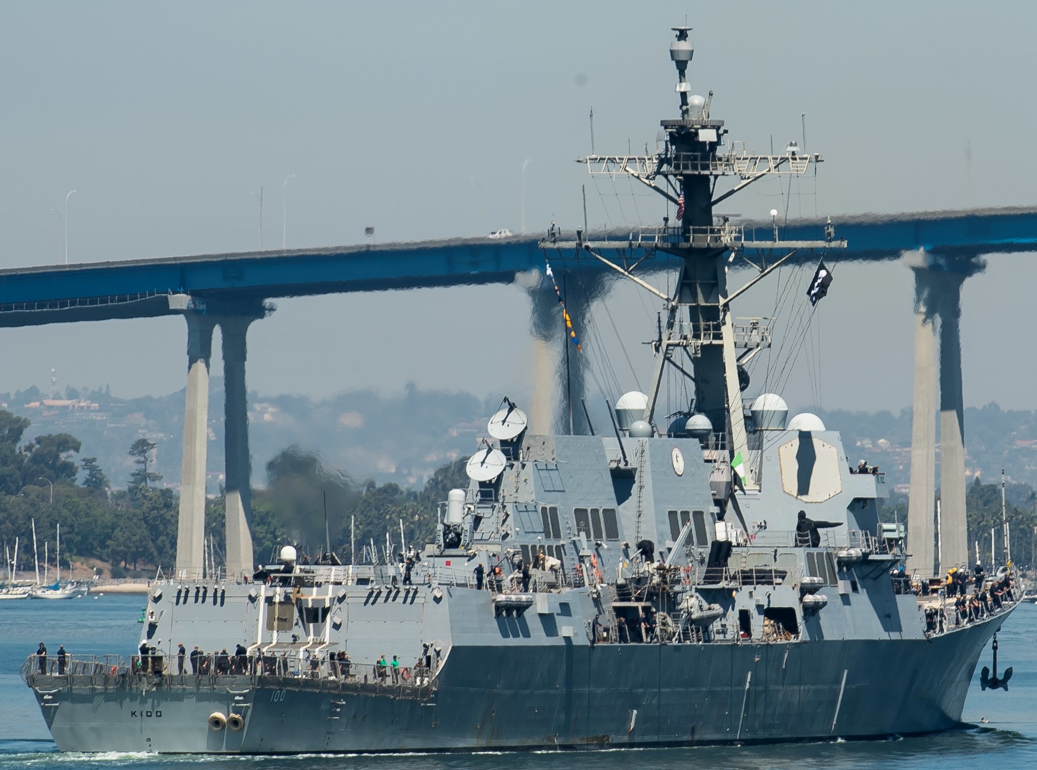 ddg-100 uss kidd arleigh burke class guided missile destroyer aegis naval base san diego california 56