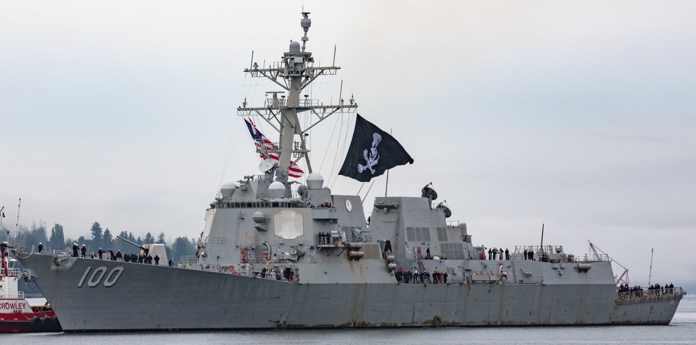 ddg-100 uss kidd arleigh burke class guided missile destroyer aegis us navy naval station everett washington 59
