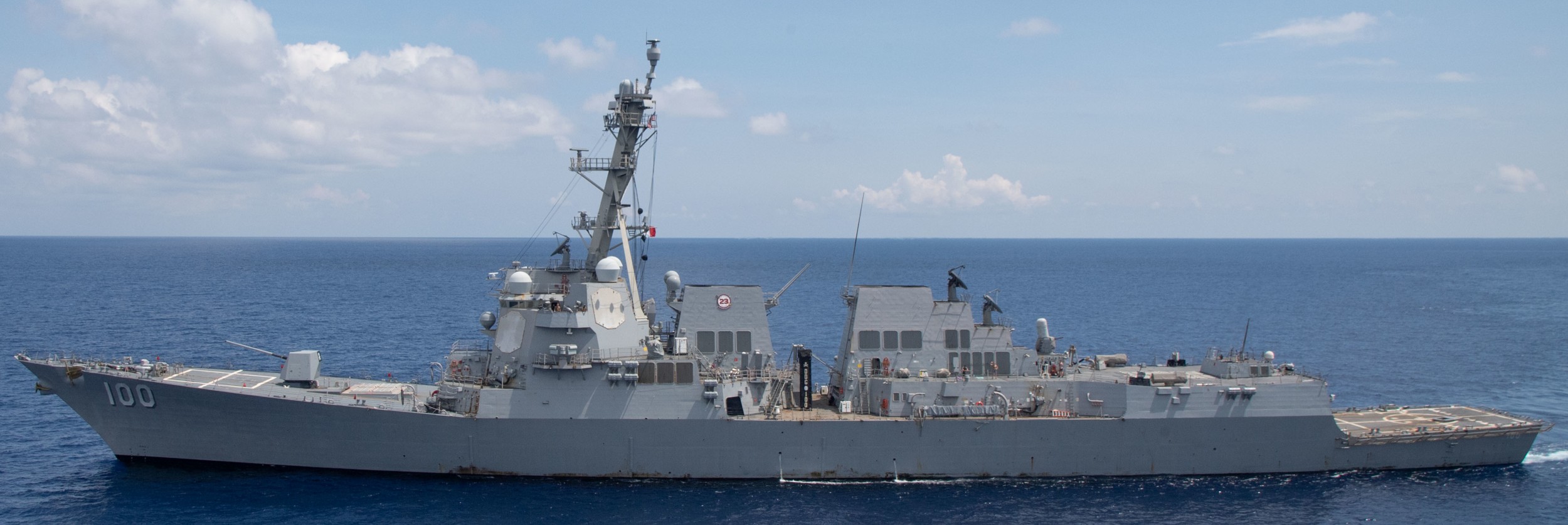 ddg-100 uss kidd arleigh burke class guided missile destroyer aegis us navy south china sea 63