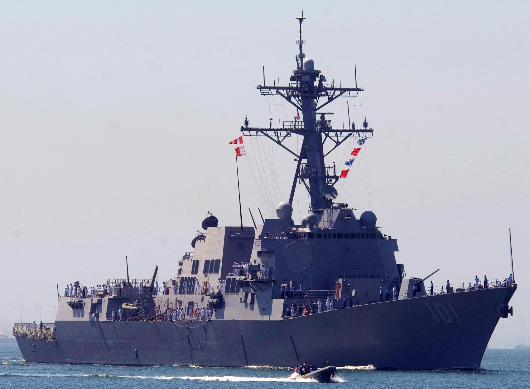 ddg-101 uss gridley arleigh burke class guided missile destroyer aegis us navy 42