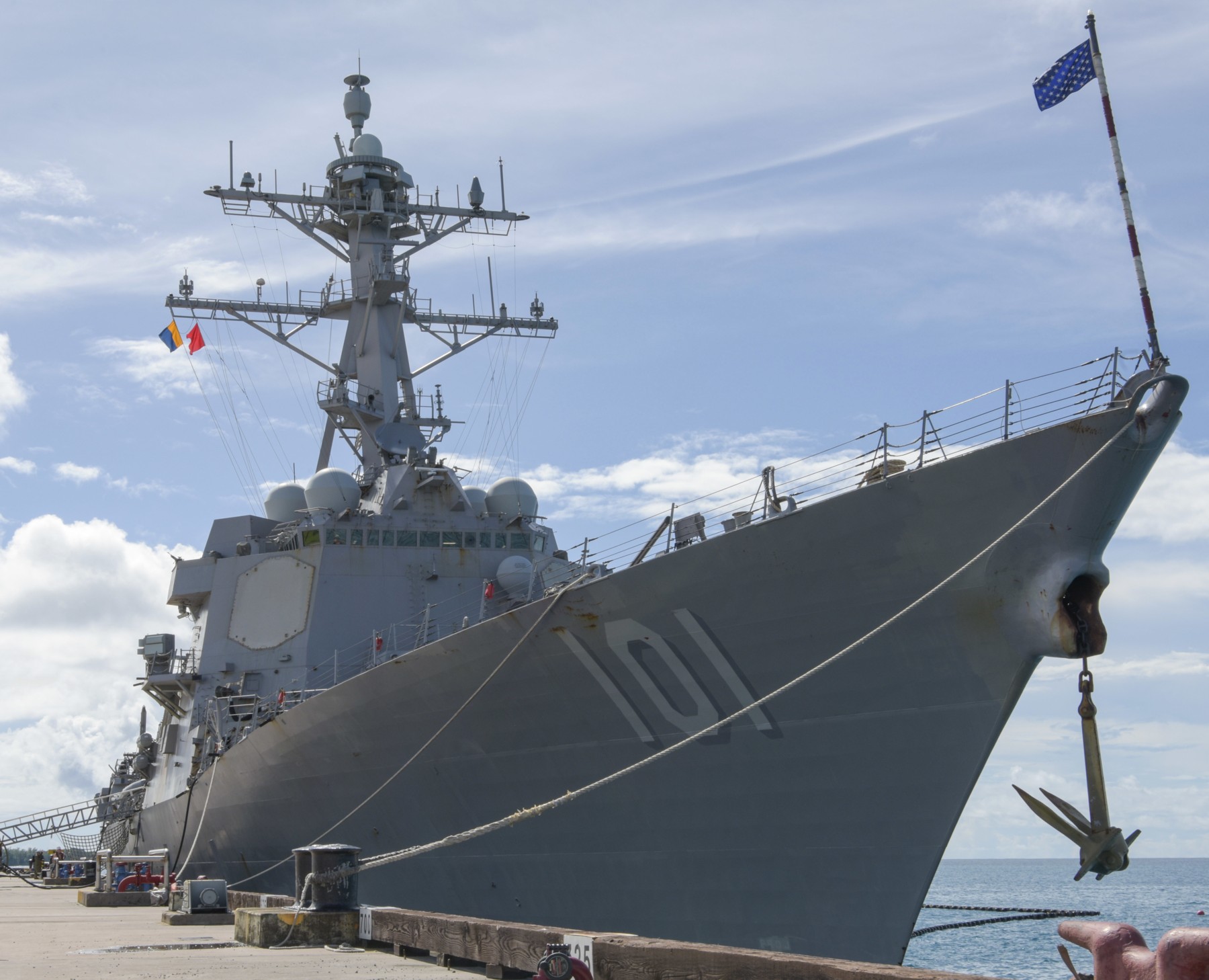 ddg-101 uss gridley arleigh burke class guided missile destroyer aegis us navy diego garcia british indian ocean territory 78