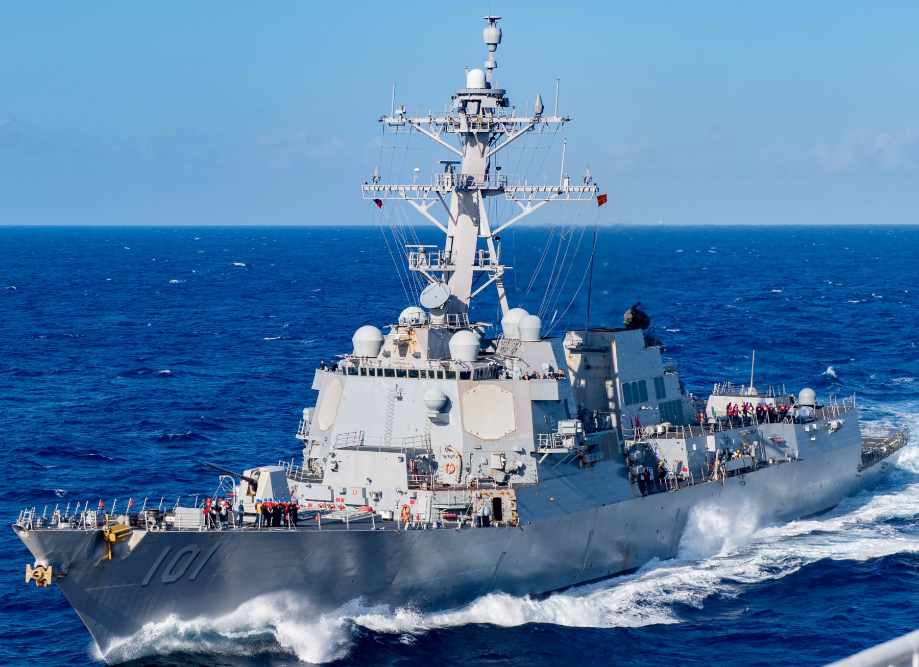 ddg-101 uss gridley arleigh burke class guided missile destroyer aegis us navy exercise rimpac 2022 85