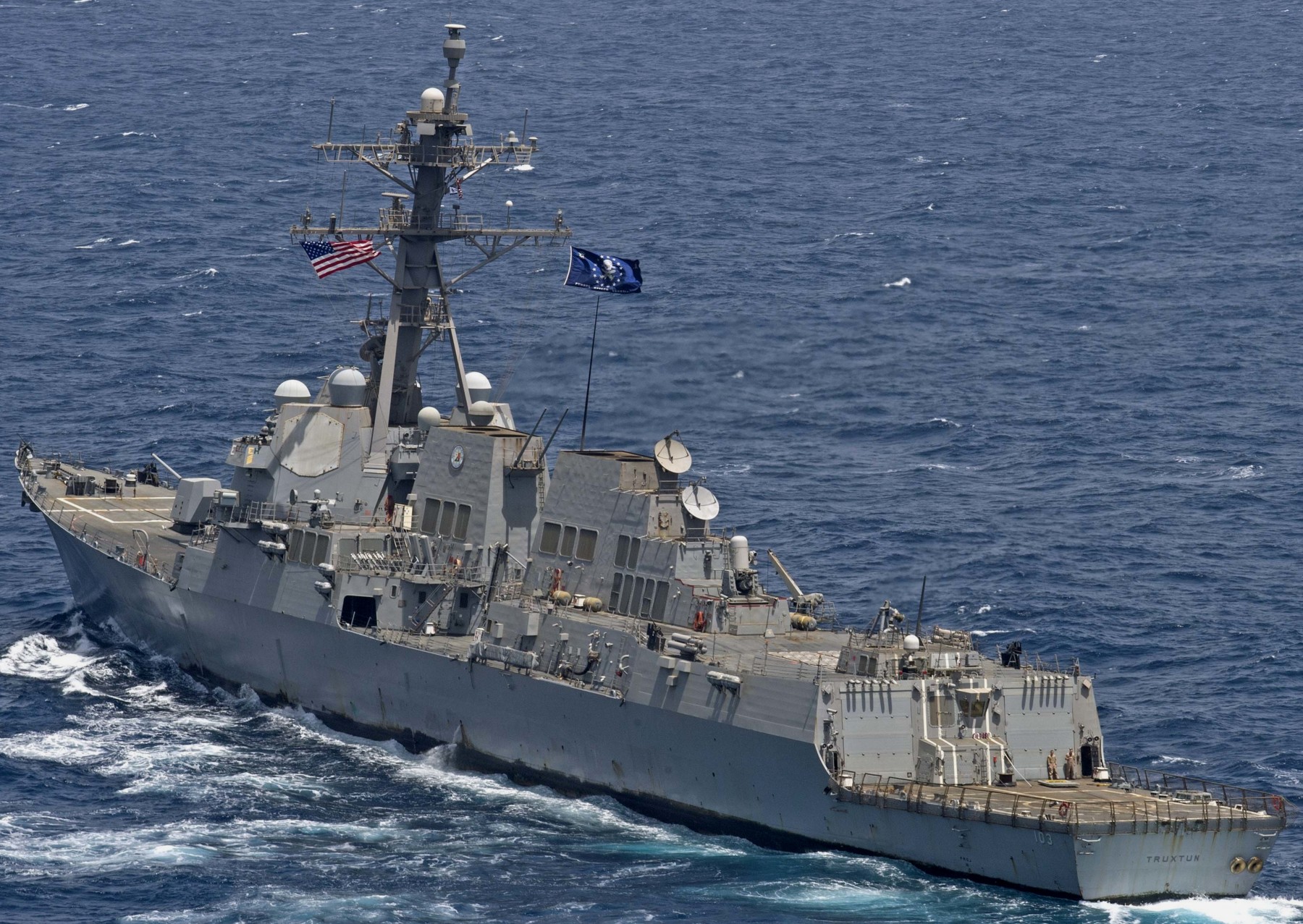 ddg-103 uss truxtun arleigh burke class guided missile destroyer aegis us navy red sea 04