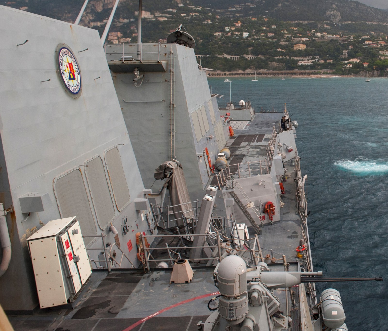ddg-103 uss truxtun arleigh burke class guided missile destroyer aegis us navy villefranche france 13
