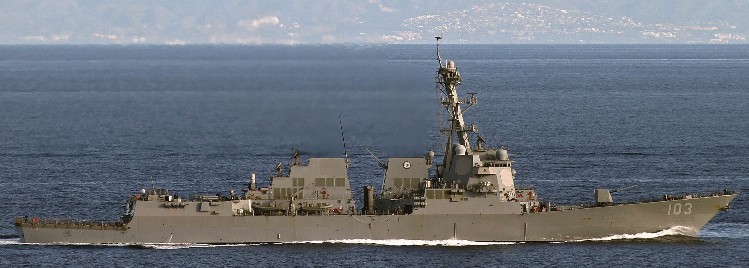 ddg-103 uss truxtun arleigh burke class guided missile destroyer aegis us navy strait of gibraltar 49
