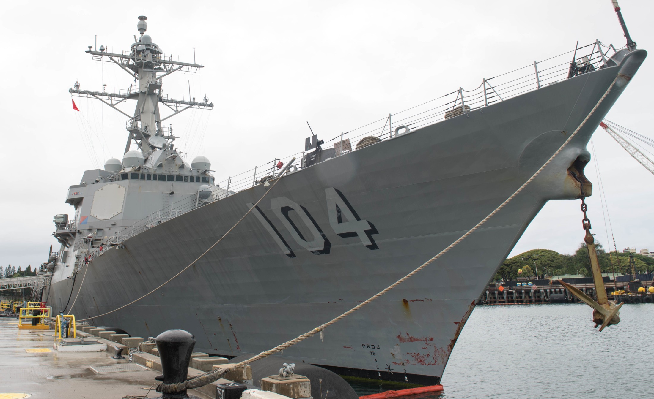 ddg-104 uss sterett arleigh burke class guided missile destroyer aegis us navy joint base pearl harbor hickam hawaii 54