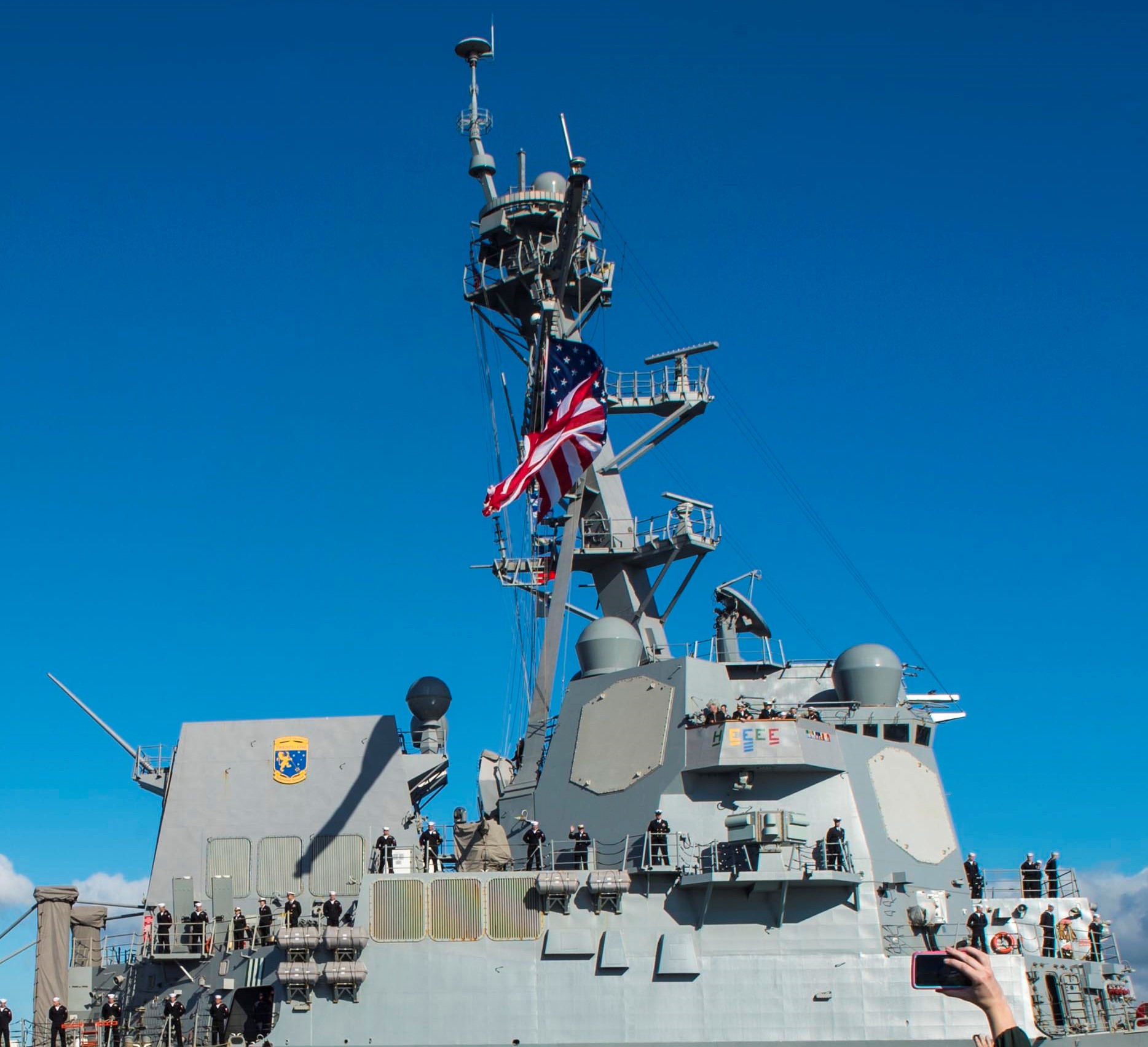 ddg-106 uss stockdale arleigh burke class guided missile destroyer aegis us navy naval base san diego california 19