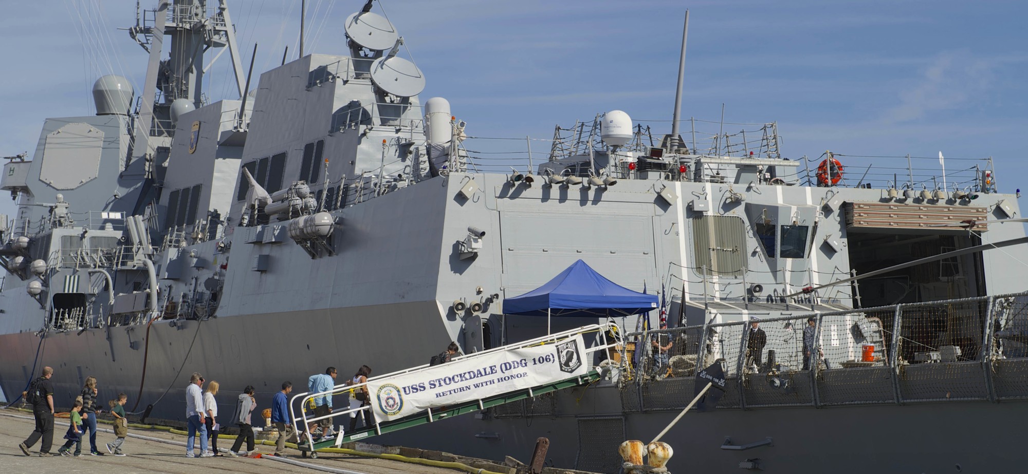 ddg-106 uss stockdale arleigh burke class guided missile destroyer aegis us navy san francisco fleet week 2015 81