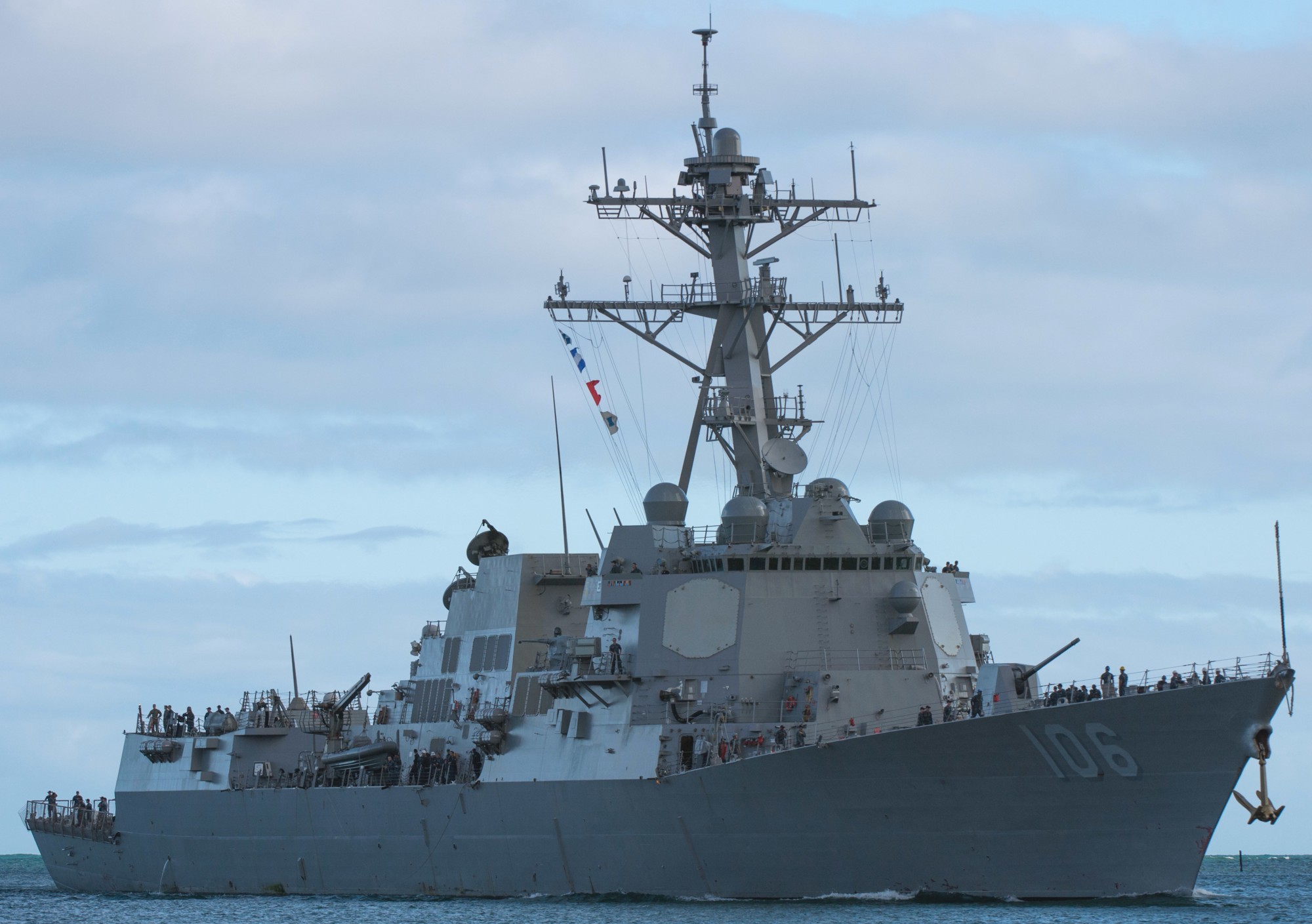 ddg-106 uss stockdale arleigh burke class guided missile destroyer aegis us navy rimpac pearl harbor hawaii 101