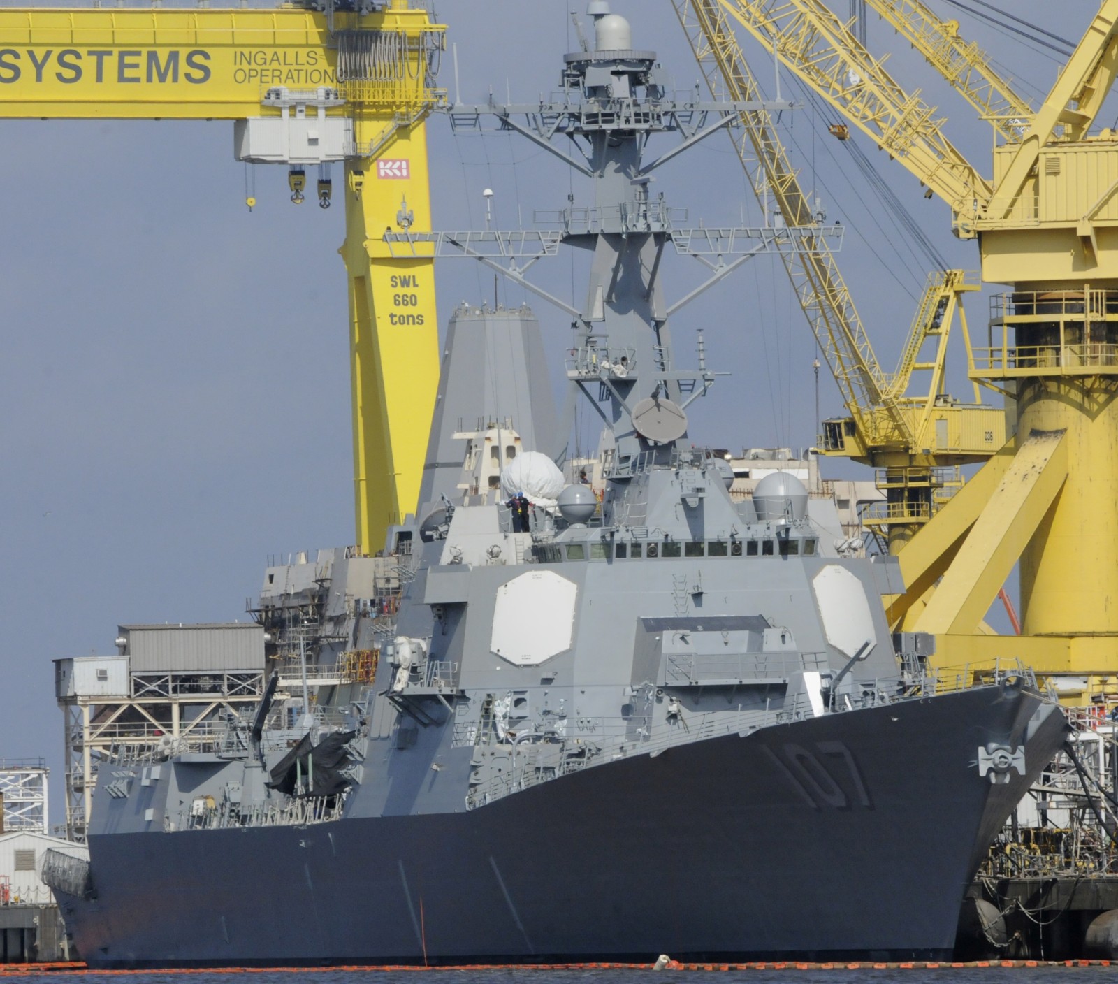 ddg-107 uss gravely arleigh burke class guided missile destroyer aegis us navy ingalls pascagoula 02