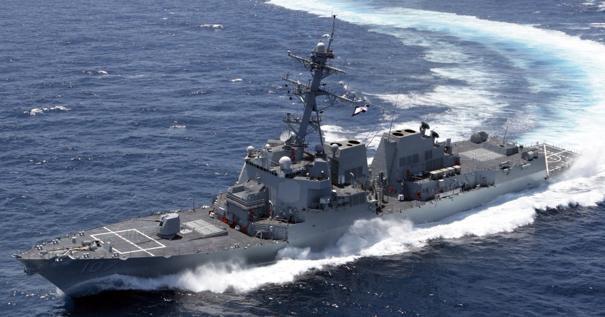 ddg-107 uss gravely arleigh burke class guided missile destroyer aegis us navy trials 35p