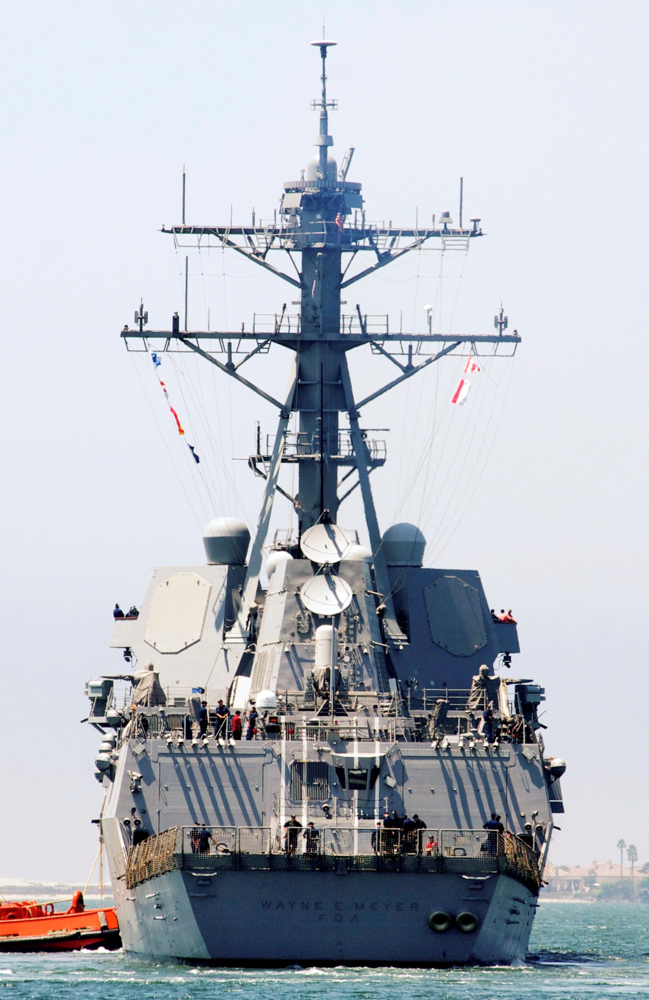ddg-108 uss wayne e. meyer arleigh burke class guided missile destroyer aegis us navy 17p