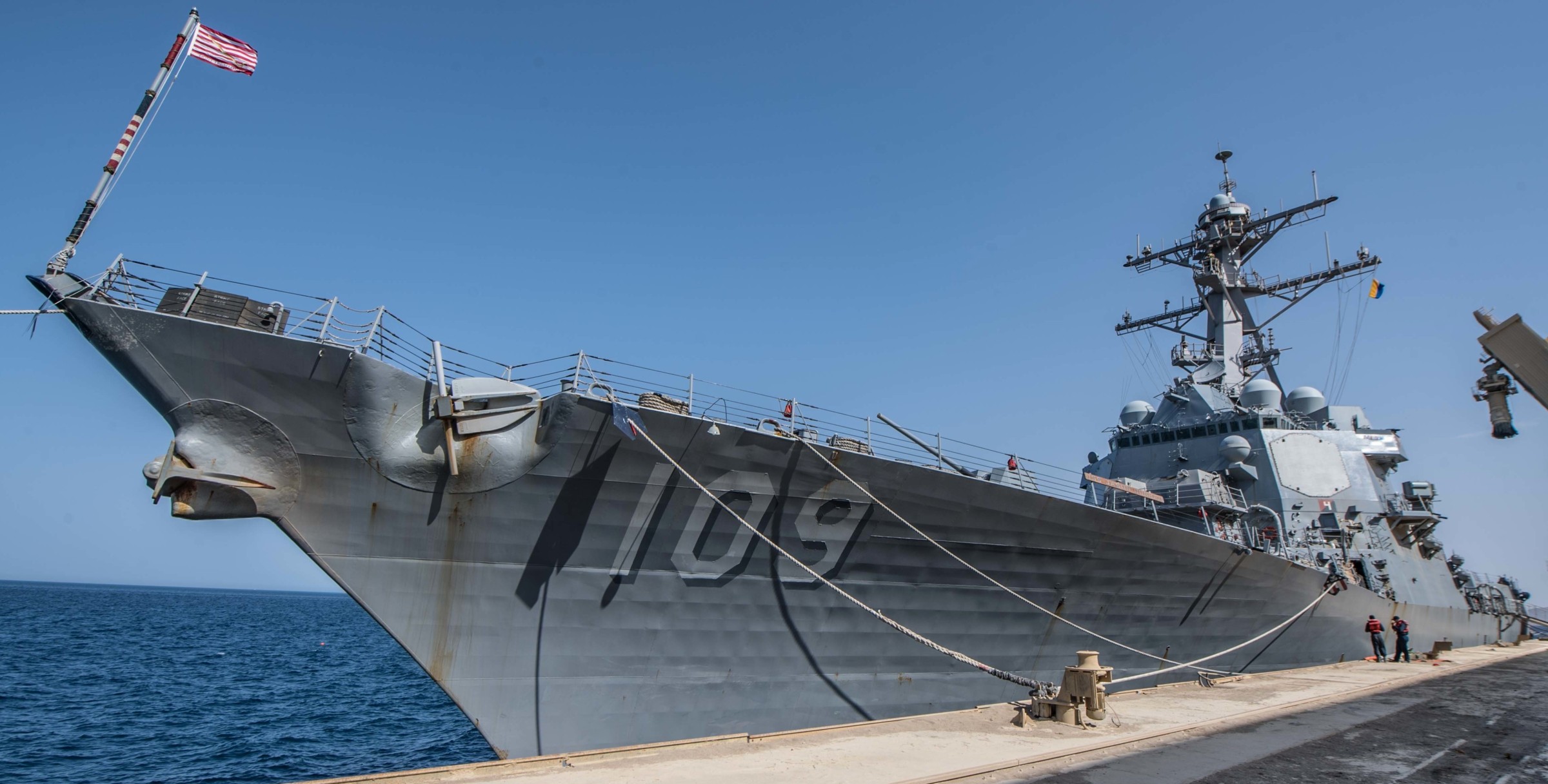 ddg-109 uss jason dunham arleigh burke class guided missile destroyer aegis us navy safaga egypt 37