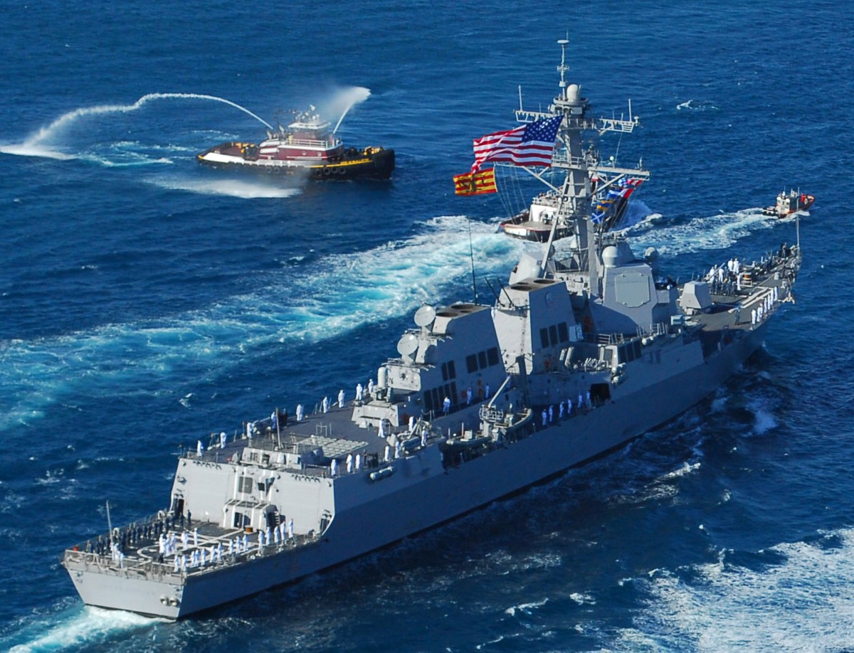 ddg-109 uss jason dunham arleigh burke class guided missile destroyer aegis us navy port everglades florida 76p