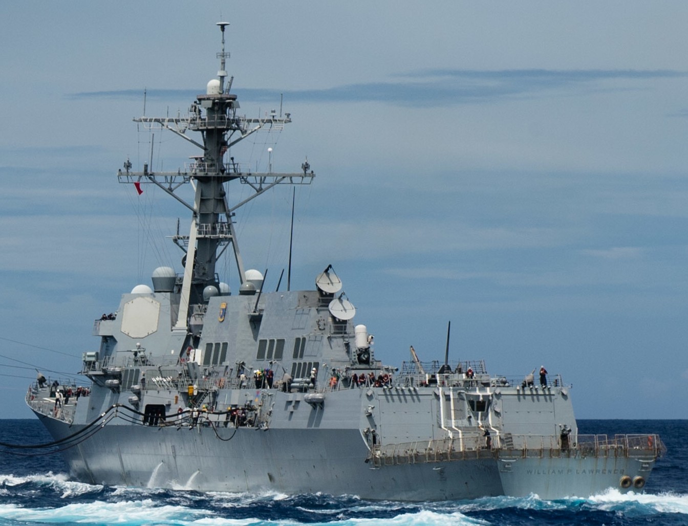 ddg-110 uss william p. lawrence arleigh burke class guided missile destroyer aegis us navy 21