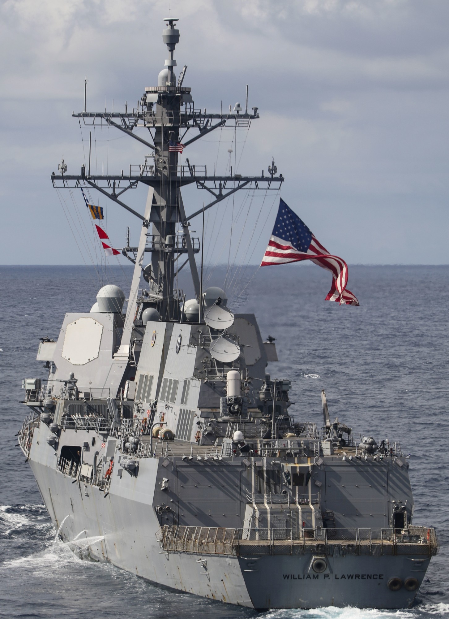 ddg-110 uss william p. lawrence arleigh burke class guided missile destroyer aegis us navy tasman sea 53