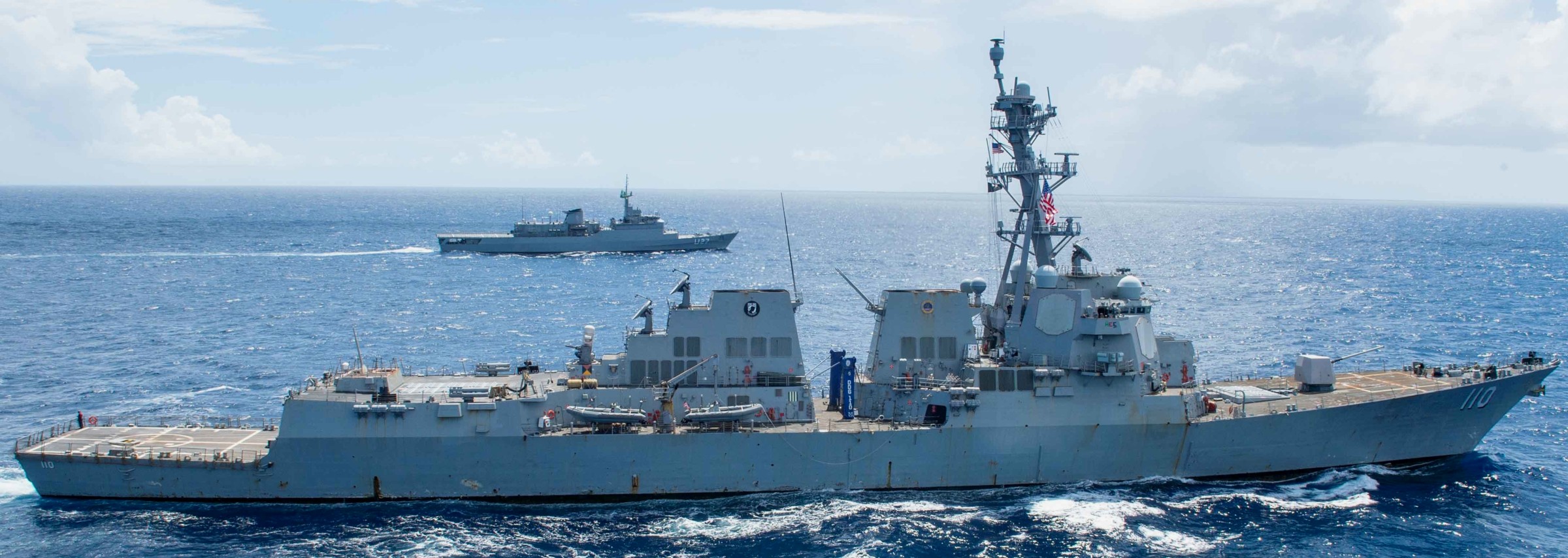 ddg-110 uss william p. lawrence arleigh burke class guided missile destroyer aegis us navy caribbean sea 70