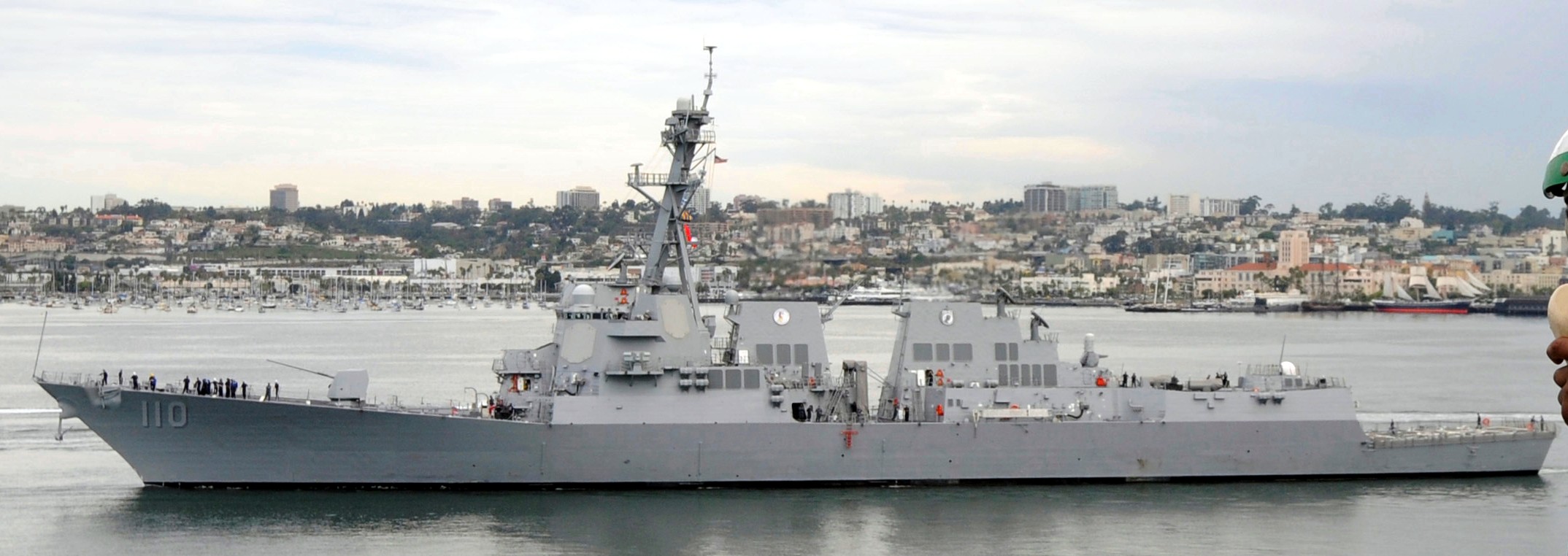 ddg-110 uss william p. lawrence arleigh burke class guided missile destroyer aegis us navy 41p