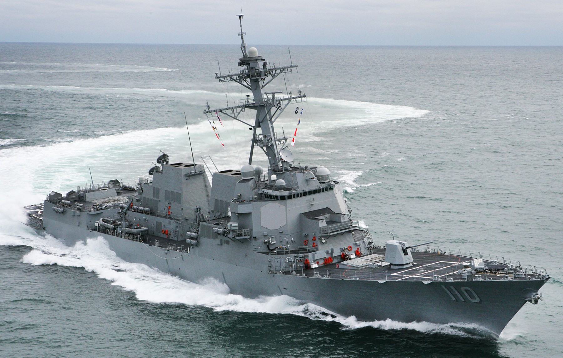ddg-110 uss william p. lawrence arleigh burke class guided missile destroyer aegis us navy trials 44p