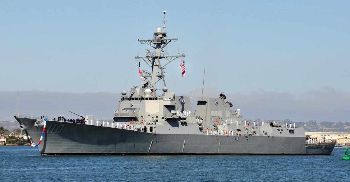 ddg-110 uss william p. lawrence arleigh burke class guided missile destroyer aegis us navy 47p