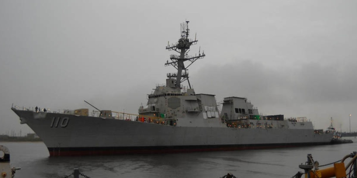ddg-110 uss william p. lawrence arleigh burke class guided missile destroyer aegis us navy 56p
