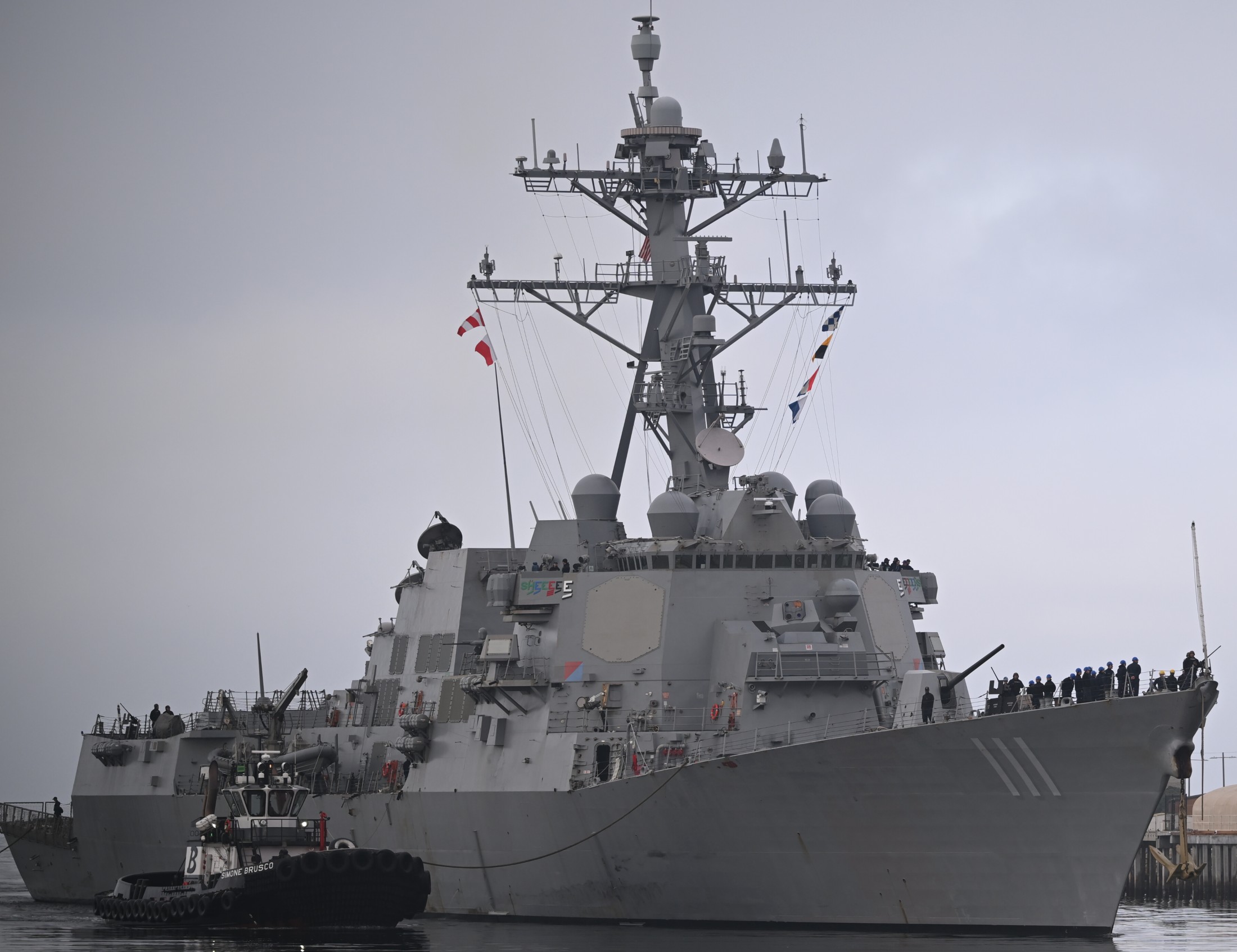 uss spruance ddg-111 guided missile destroyer port hueneme nswc-phd california 92