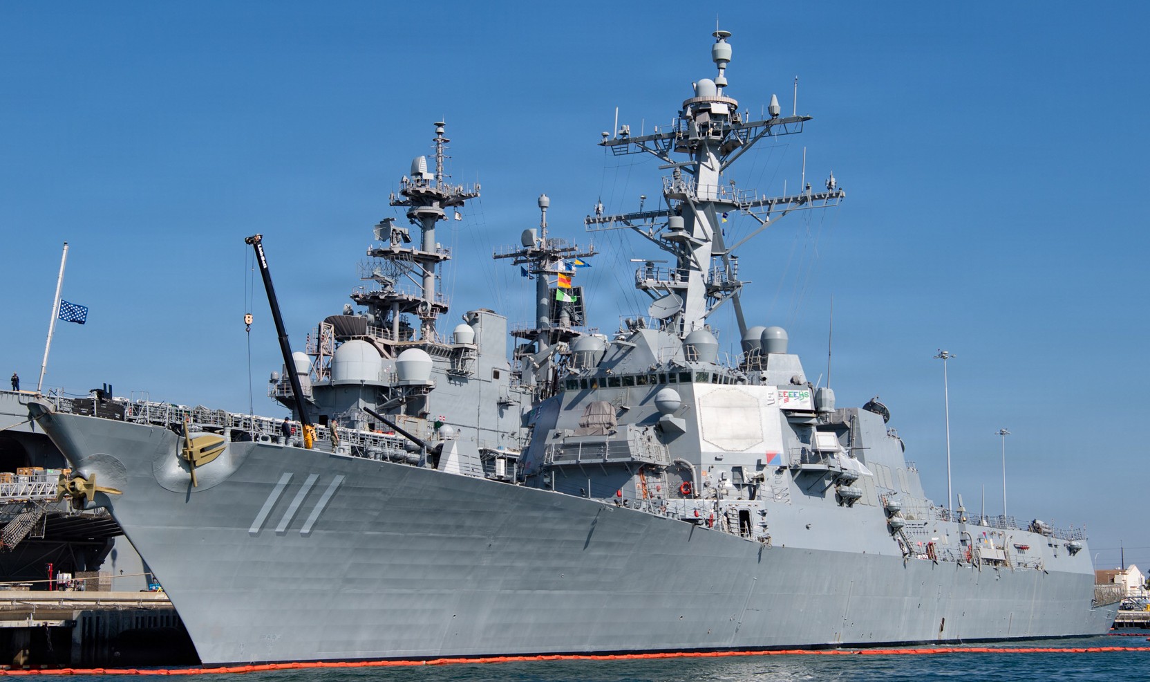 uss spruance ddg-111 guided missile destroyer naval base san diego california 2025 97