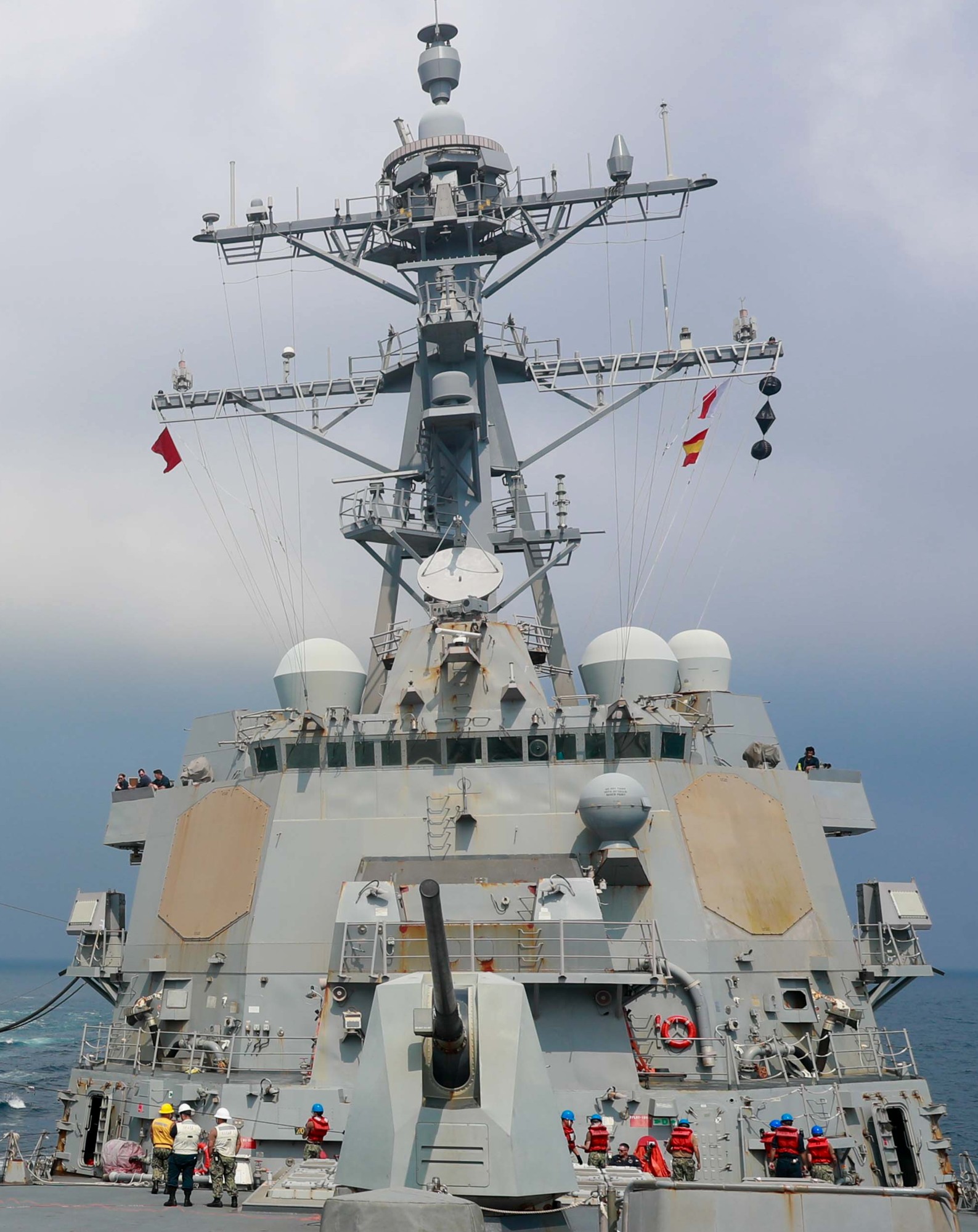 uss michael murphy ddg-112 guided missile destroyer 5th fleet aor october 2024