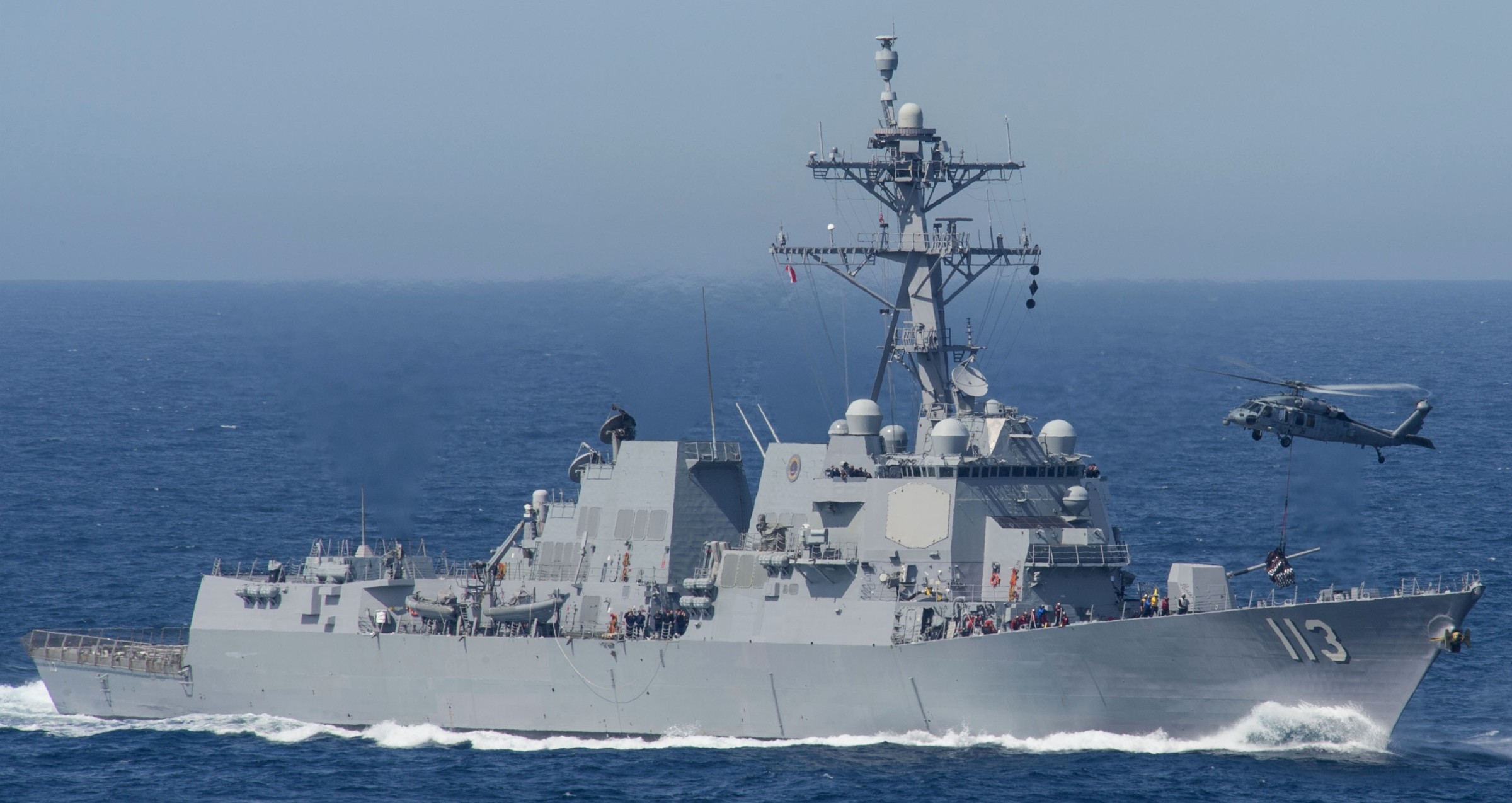 ddg-113 uss john finn arleigh burke class guided missile destroyer us navy aegis 29 huntington ingalls pascagoula