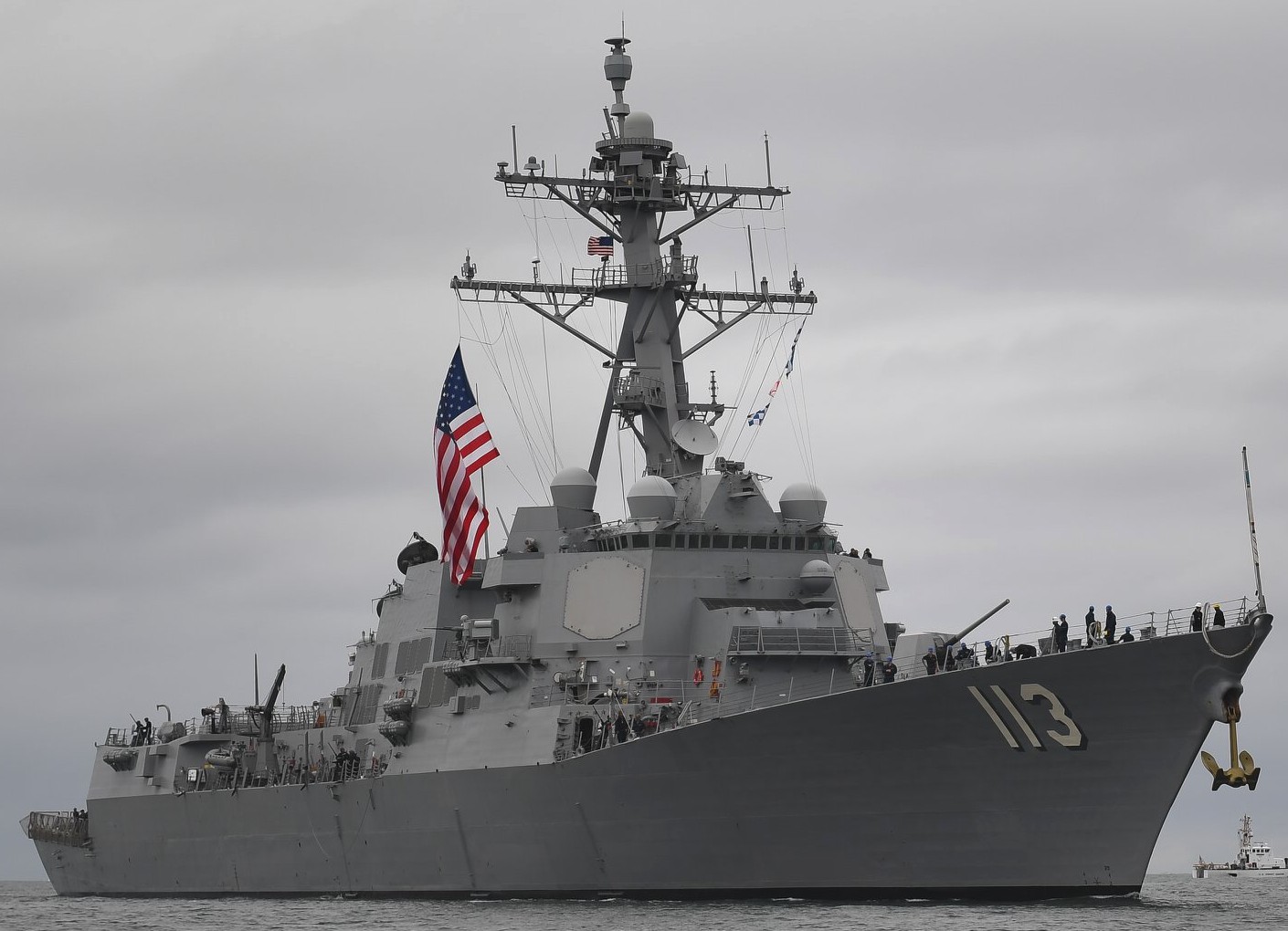 DDG-113 USS John Finn Arleigh Burke class destroyer US Navy