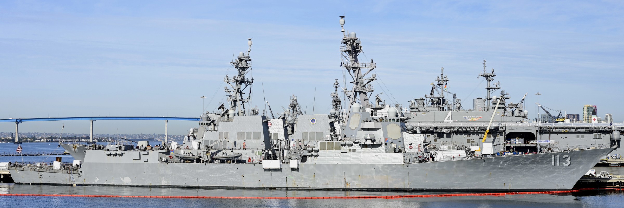 ddg-113 uss john finn arleigh burke class guided missile destroyer aegis us navy san diego california 60