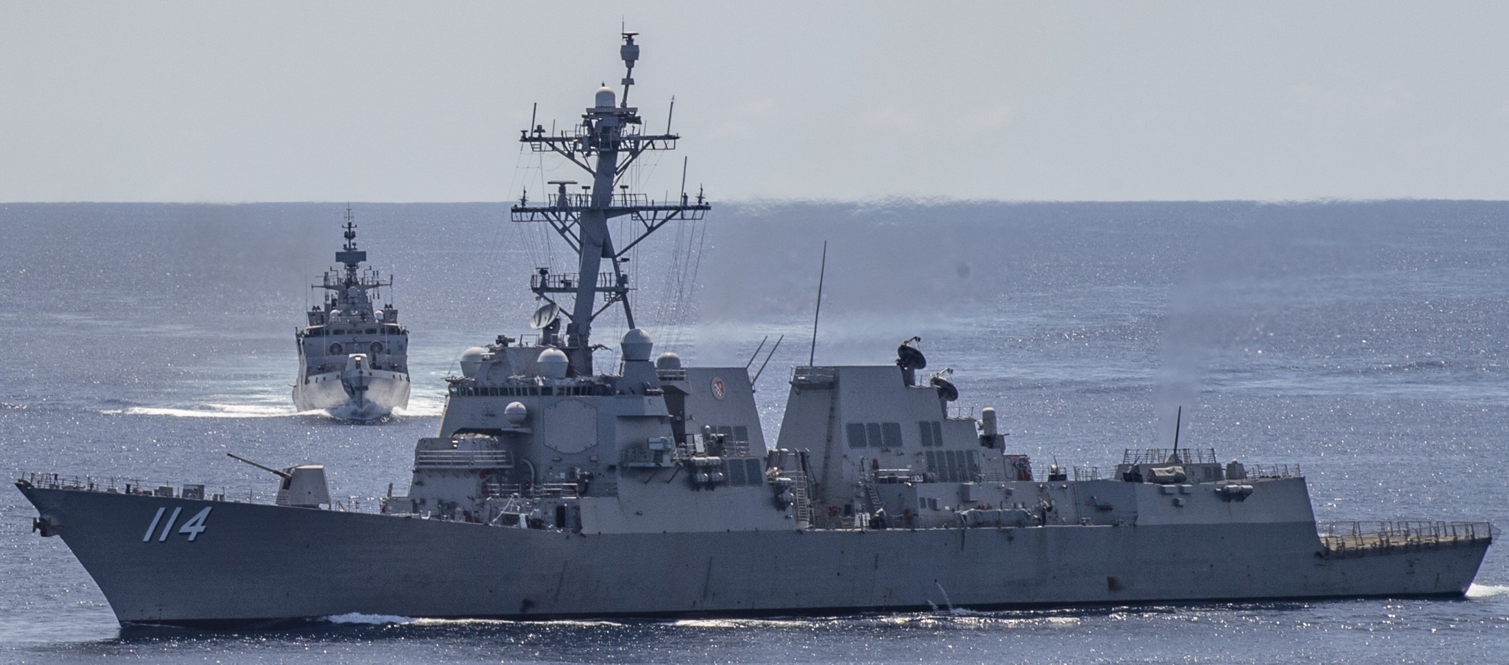 ddg-114 uss ralph johnson arleigh burke class guided missile destroyer us navy aegis 36