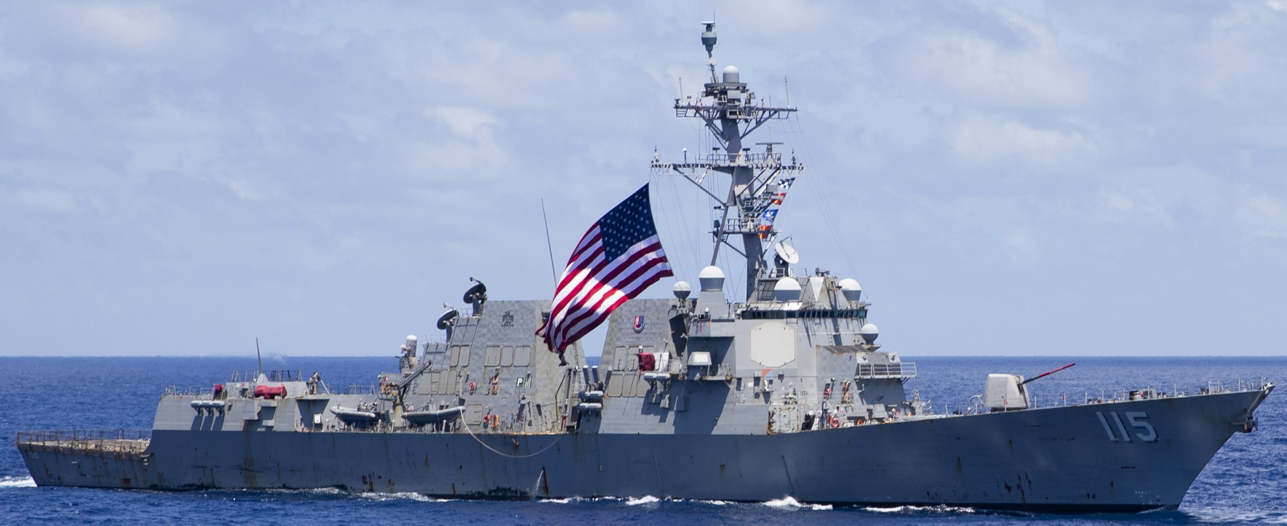 uss rafael peralta ddg-115 guided missile destroyer valiant shield philippine sea june 2024