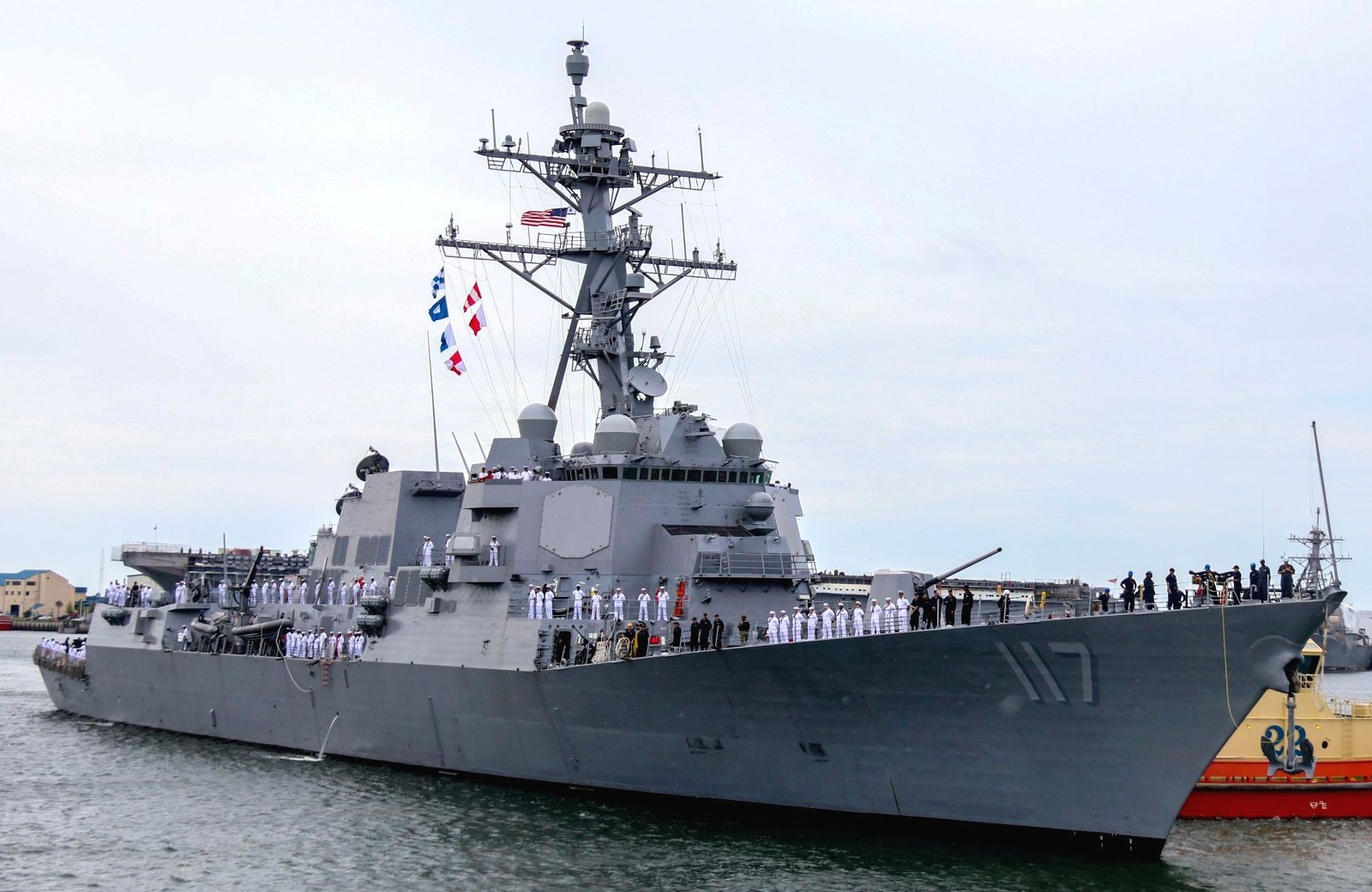 ddg-117 uss paul ignatius arleigh burke class guided missile destroyer us navy aegis huntington ingalls pascagoula 13x