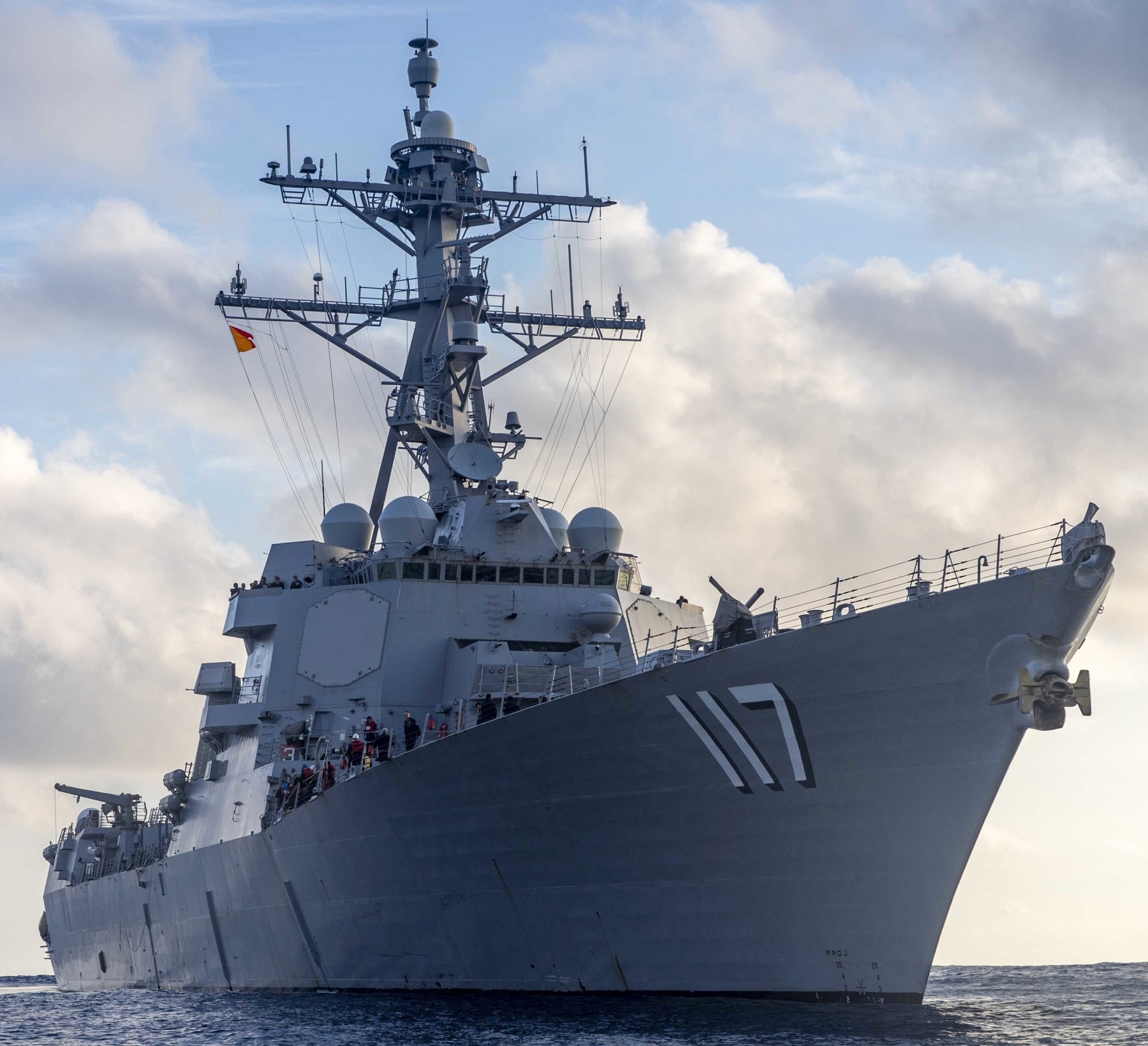 ddg-117 uss paul ignatius arleigh burke class guided missile destroyer us navy aegis 31